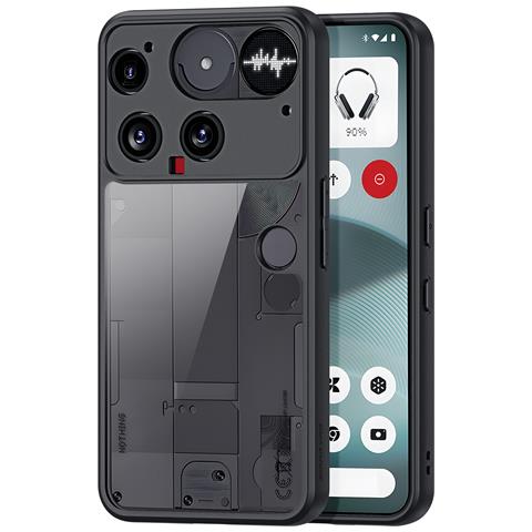 Cover per Nothing - TPU+PC, Nero - Foto 1