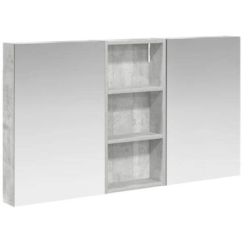 Set di Armadi da Bagno con porta 3 pcs 110 x 10,5 x 60,5 cm - Foto 1