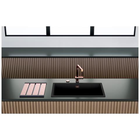 Lahti N100XLU Lavello montato su piano Rettangolare Cristalite - Foto 4
