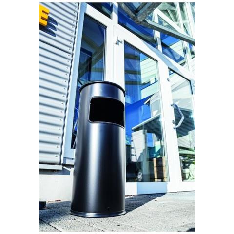 Posacenere 17lt Nero - Foto 1