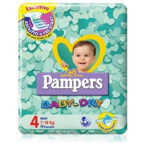 Baby-dry 4 7-18 Kg. x 19 Pezzi - Linea Bimbo - Foto 2