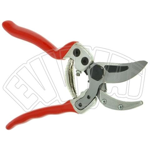 Forbice A Cuneo Professionale Taglio A Battuta Potatura Lame Curve In Acciaio - Foto 2