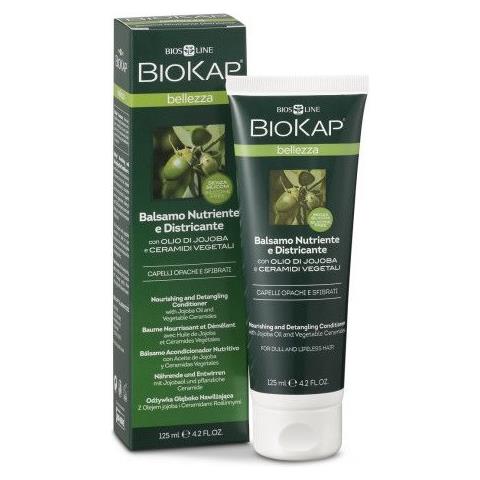 biokap balsamo nutriente e districante per capelli opachi e sfibrati - 125 ml - Foto 3