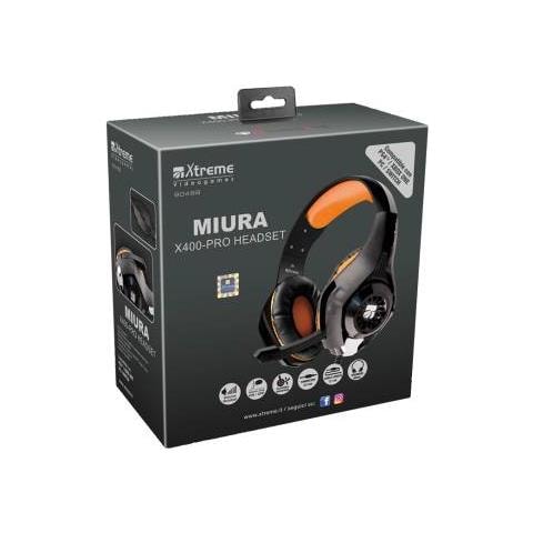 Cuffie Gaming X400-PRO con Microfono Connessione Cablato Colore Nero - Foto 1