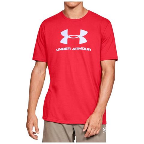 magliette under armour uomo rosso