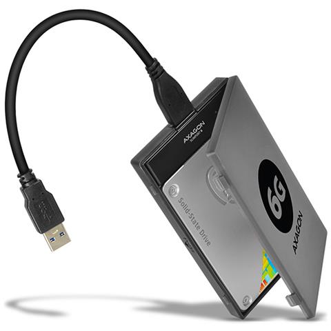 Adsa-1s6 Cavo Di Interfaccia E Adattatore Usb 3.0 Micro B Sata Nero (Usb3.0-sata 6g Uasp Hdd External Adapter)  - Foto 1