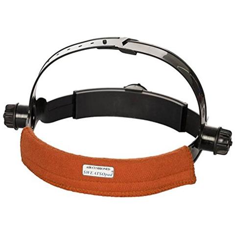 20-3100 V / 17 Per Fascia Casco Per Saldatura, Nero / Marrone, Set Di 2 Pezzi - Foto 1