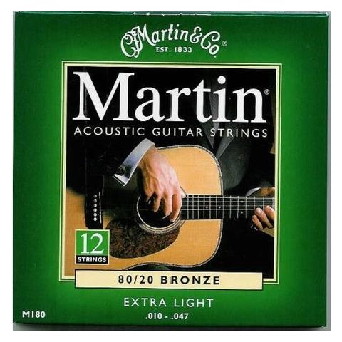 Muta 12 Corde Acustica Martin & Co Conf. 12 Corde Ma180 Acust. 12 Corde - Foto 1