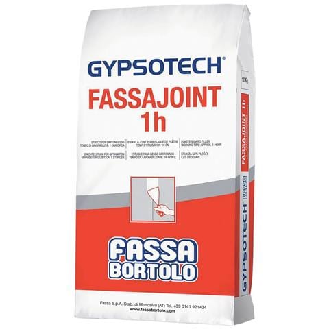 Fassa Fassajoint 1h 5kg Stucco Per Cartongesso E Muro - Foto 2