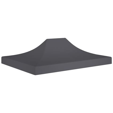 Tetto per Tendone per Feste 4x3 m Antracite 270 g / m² - Foto 1