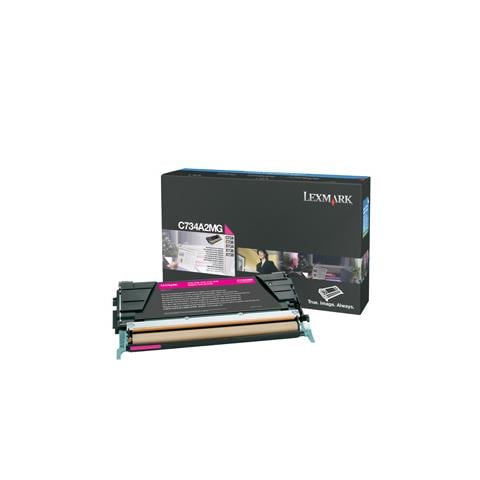 0C734A2MG Toner Originale Magenta per C734 / C736 Capacità 6000 Pagine - Foto 1