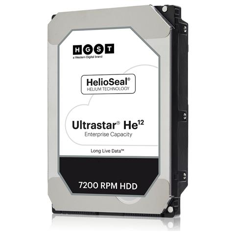 Hard Disk Ultrastar He12 12 TB 3.5" Interfaccia Sata 6 Gb / s Buffer 256 MB 7200 Rpm - Foto 1