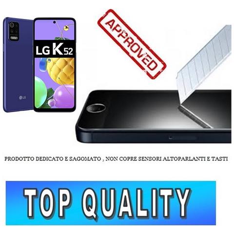 Tempered Glass Screen Protector Pellicola Vetro Temprato Lg K52 - Foto 1