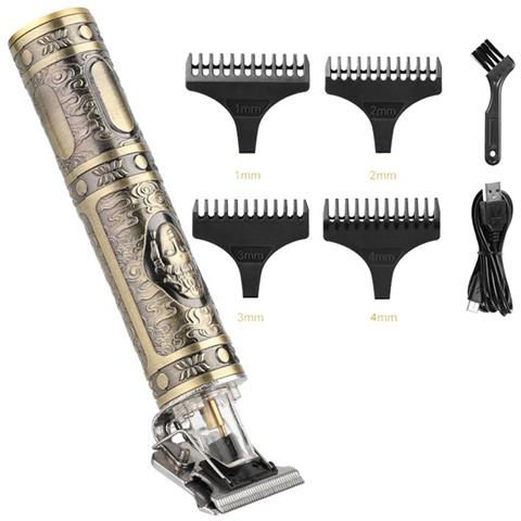 Tagliacapelli Con Accessori Ricaricabili Gold - Foto 1