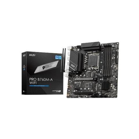 Scheda Madre PRO B760M-A WIFI Socket LGA 1700 Chipset B760 micro ATX - Foto 1