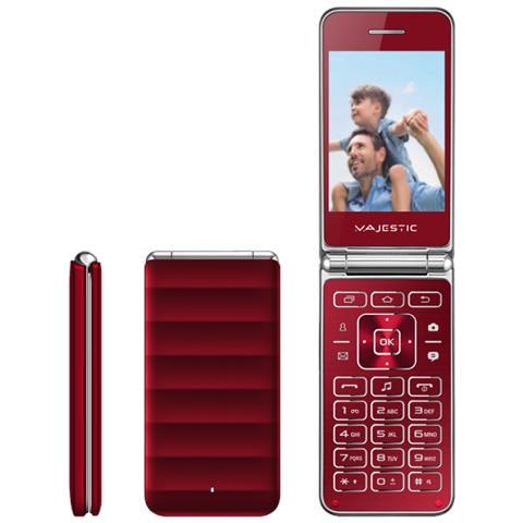 300080 RD cellulare 7,11 cm (2.8") 105 g Rosso - Foto 1