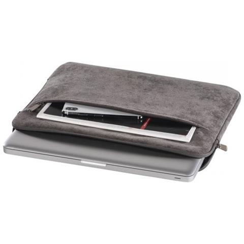 Cali Borsa Per Notebook 35,8 Cm (14.1"") Custodia A Tasca Grigio - Foto 3
