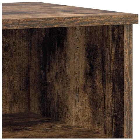 Comodino Rovere Fumo 40x35x50 Cm In Legno Multistrato - Foto 2