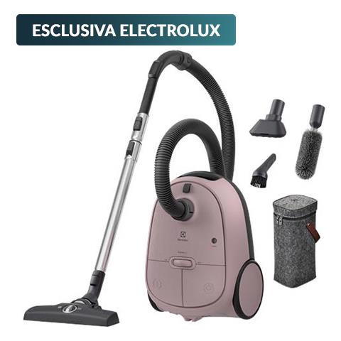 EB61CWPTD 600 Bagged Cleaner Aspirapolvere a Traino con Sacco Potenza 750 Watt Colore Whisper Pink - Foto 1