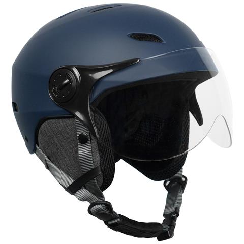 Casco LED H. 30 Vision Midnight L con Visiera per Scooter /Monopattino, Bici - Foto 1
