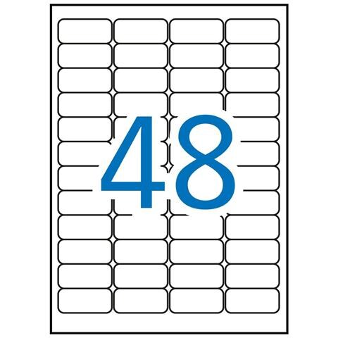 Etichette Per Stampante Apli 20 Foglie 45,7 X 21,2 Mm - Foto 2