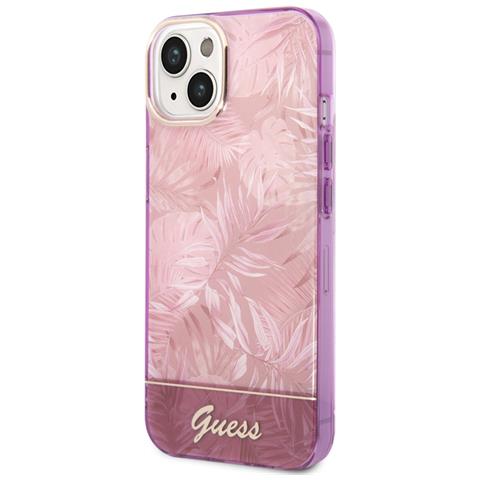 Cover Per Iphone 14 Tpu Jungle, Rosa - Foto 1