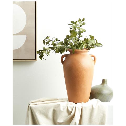 Vaso Decorativo Dabong Ceramica 42 Cm Arancione - Foto 7