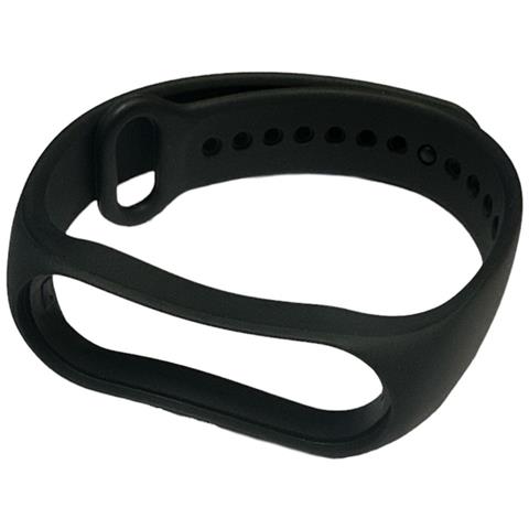 Universal Silicone Strap For Smart Bracelet Models - Sm6 Sm7 Sm8 / Xiaomi Mi Band 5 6 7 Black - Foto 2