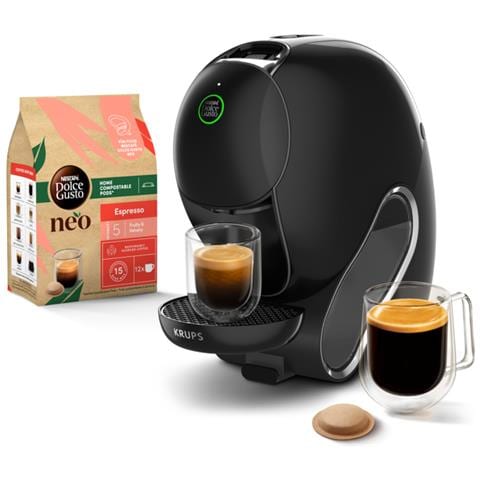 Macchina da Caffè Espresso Semi automatica DG NEO KP83081 Potenza 1600 Watt Colore Nero - Foto 2
