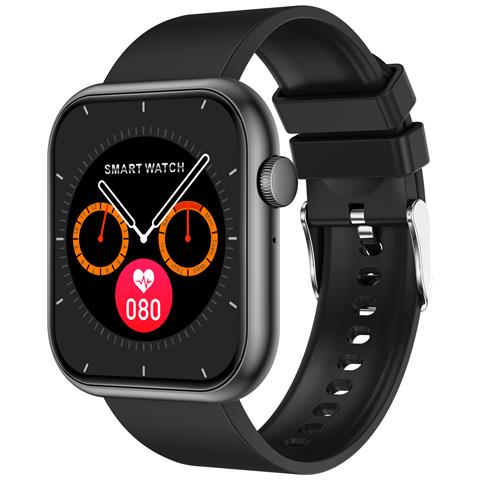 Smartwatch Con Frequenza Cardiaca, Pressione Sanguigna, Ossigeno Nel Sangue E Molteplici Modalità Sportive Black - Foto 1