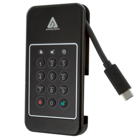 Aegis NVX 2 TB USB tipo-C 3.2 Gen 1 (3.1 Gen 1) Nero - Foto 1