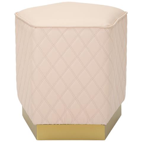 Pouf Mf353 - Rosa - Legno - 38x38x38 Cm - Foto 2