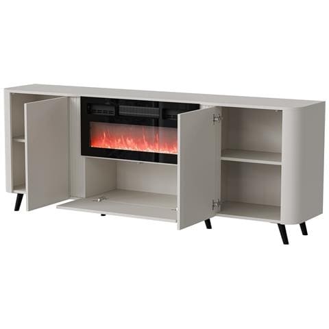 Volare cassettiera 200 x 39 x 75 cm cashmere + camino - Foto 3