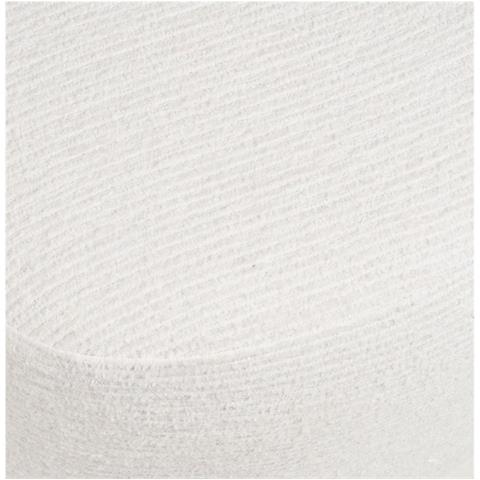 Pouf Hilo - Bianco - Tessuto - 55x40x39 Cm - Foto 5