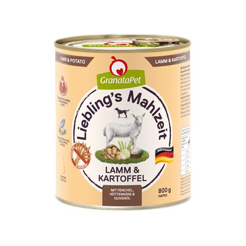 184014 cibo umido per cani Agnello, Patata Adulto 800 g - Foto 2