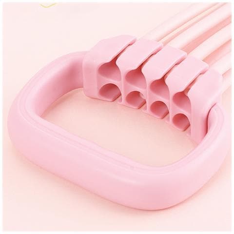 Expander Toracico A 8 Tubi Con Fascia Di Resistenza A Pedale - Attrezzatura Regolabile Per Fitness Domestico - Foto 2