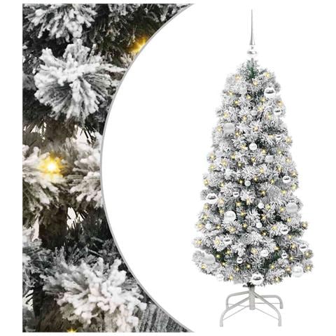 Albero di Natale Artificiale con Rami Pieghevoli 150 cm - Foto 1