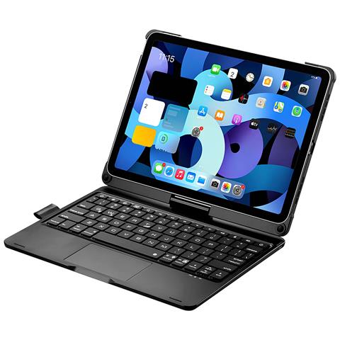 Custodia 2 In 1 Per Ipad Air 4 10,9“ E Ipad Pro 11” Con Tastiera Bluetooth, Nero - Foto 1