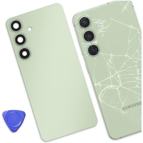 Coperchio Batteria Di Ricambio Per Galaxy S24 Con Adesivo Integrato - Foto 4