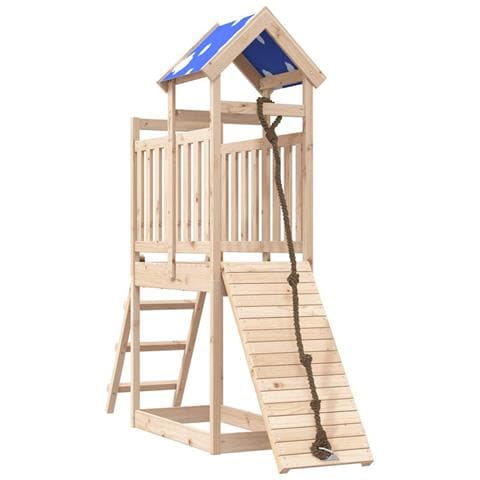 Set da Gioco da Esterno in Legno Massello di Pino - Foto 1