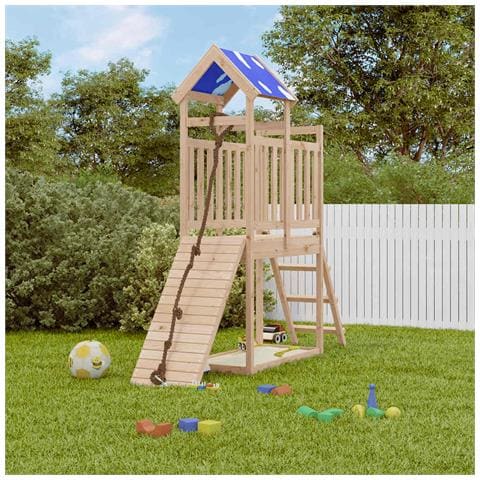 Set da Gioco da Esterno in Legno Massello di Pino - Foto 2