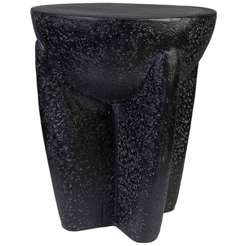 Tavolino Laterale In Magnesio Nero 38x38x46h Cm - Foto 1
