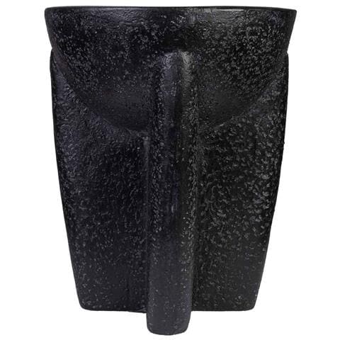 Tavolino Laterale In Magnesio Nero 38x38x46h Cm - Foto 2