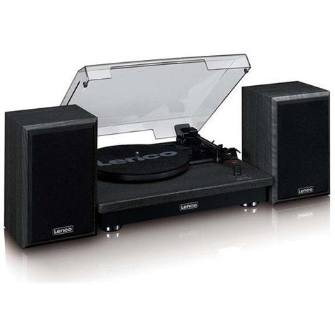 Giradischi LS-100BK 33 45 e 78 Giri 2 Altoparlanti Esterni 10W Bluetooth 5.3 Nero [LS100BK] - Foto 3