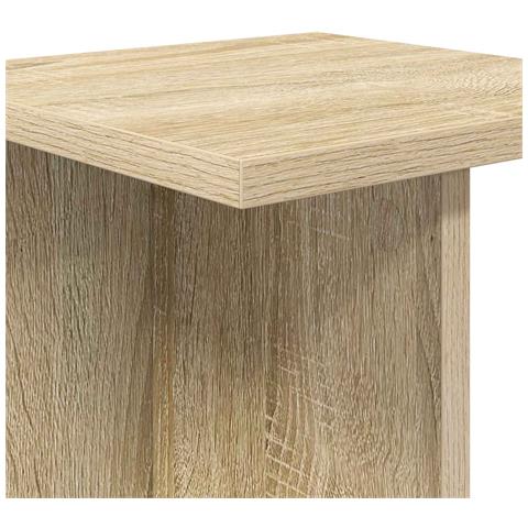 Supporto per piante 2 pcs Rovere Sonoma 25 x 25,5 x 80,5 cm - Foto 9