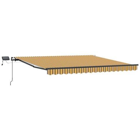Tenda retrattile Multicolore 450 × 350 cm Tessuto e Alluminio - Foto 1