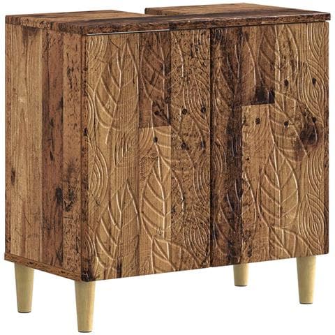 Armadio per Lavabo da Bagno DELFT Legno antico - Foto 1