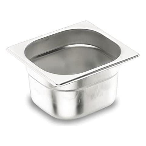 66665 - Secchio Gn 1/6 176x162x65 Acciaio inox 18/10 - Foto 1