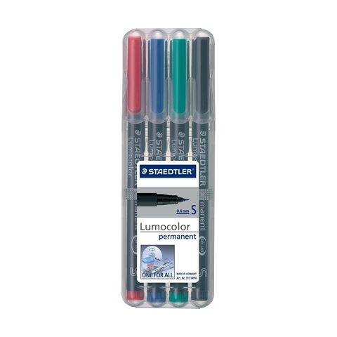 conf. 4. Penna Lumocolor Permanent. assort superfine 313 WP4 - Foto 1