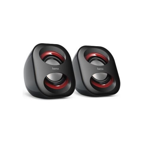 Altoparlante Portatile Sonic Mobil 183 per Notebook Cavo 3W Nero e Rosso - Foto 1